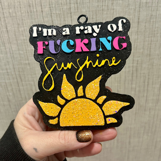 Ray of Sunshine Freshie - Fragrance: Pink Sands