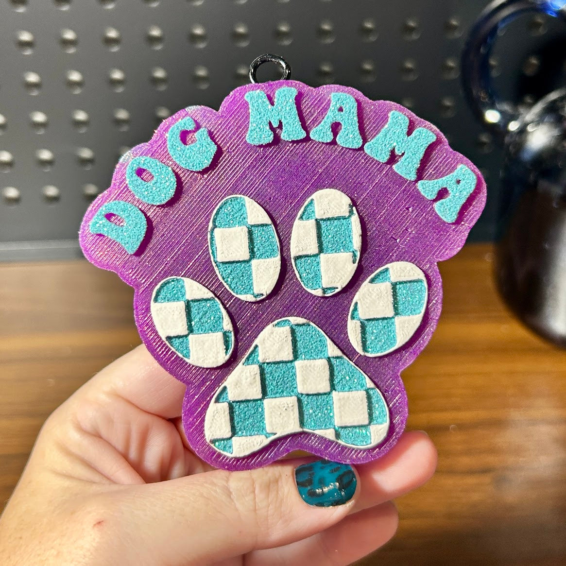 Dog Mama Freshie - Fragrance: Strawberry Lemon Blondie