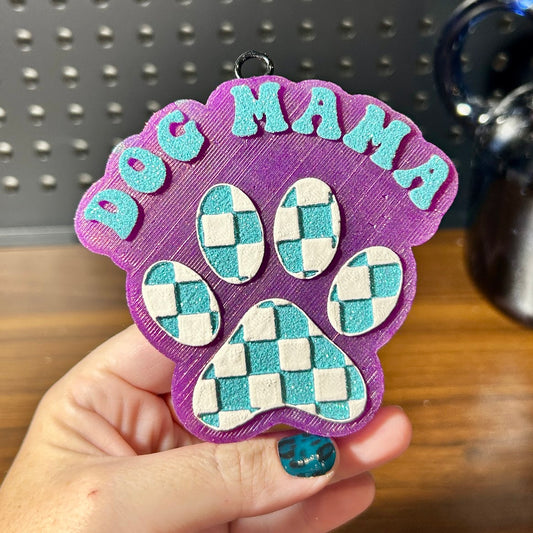 Dog Mama Freshie - Fragrance: Strawberry Lemon Blondie