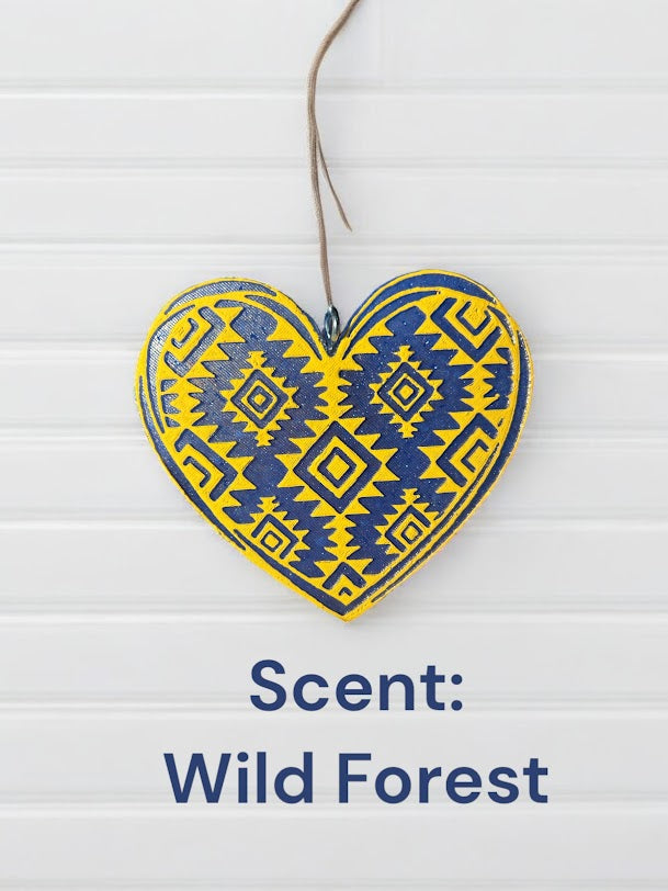Aztec Heart Design