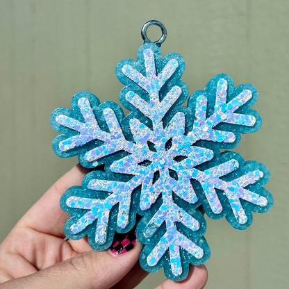 Snowflake Freshie Design