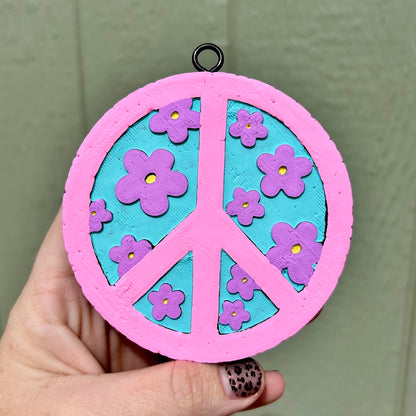 Peace Sign Freshie Design