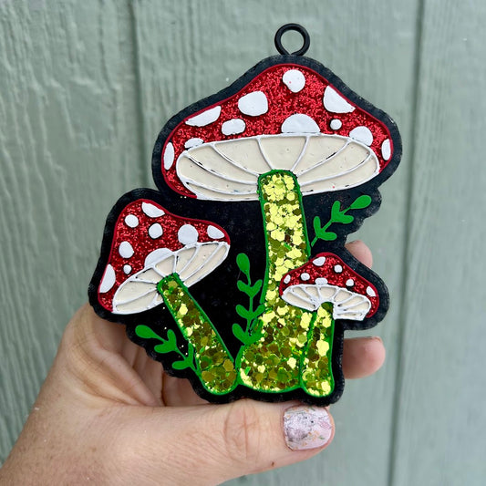 Mushrooms Freshie Design