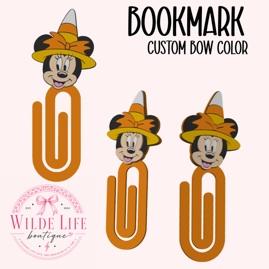 Candy Corn Minnie - Bookmark