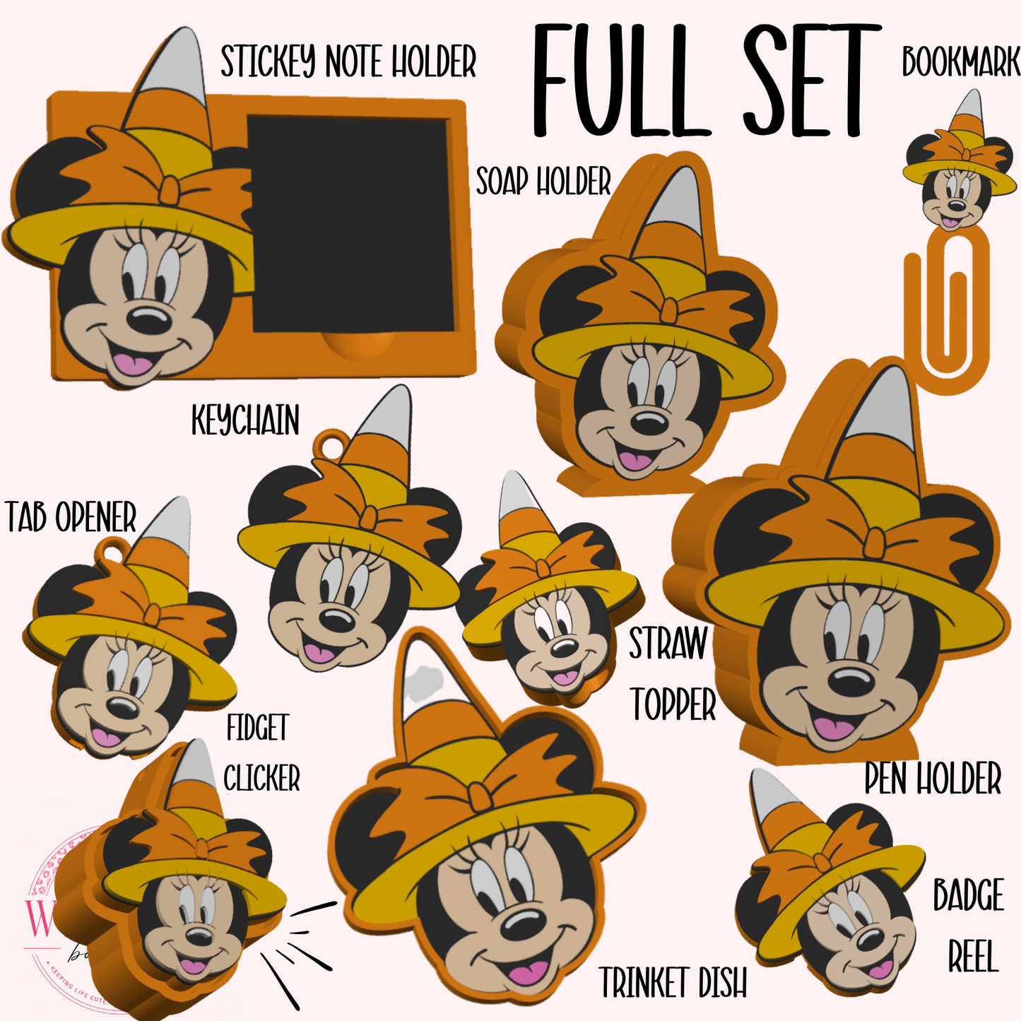 Candy Corn Minnie Full Set
