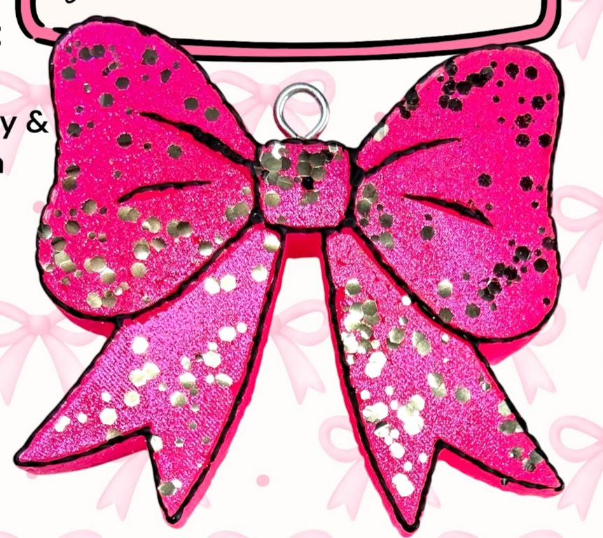 Coquette Style Bow Freshie Design