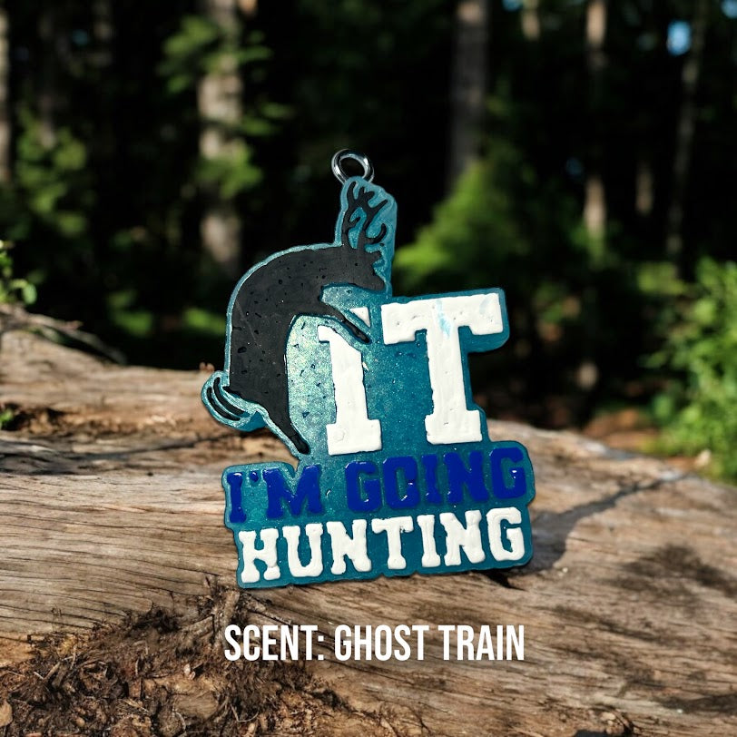 "F" It I'm Going Hunting Freshie Design
