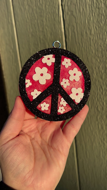 Peace Sign Freshie Design