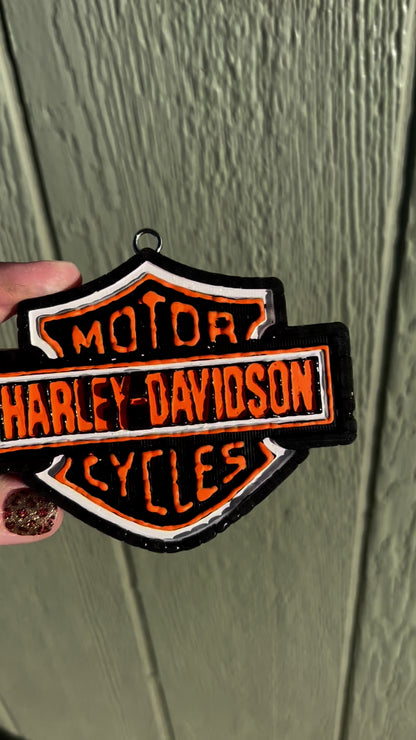 Harley Davidson Logo Freshie Design